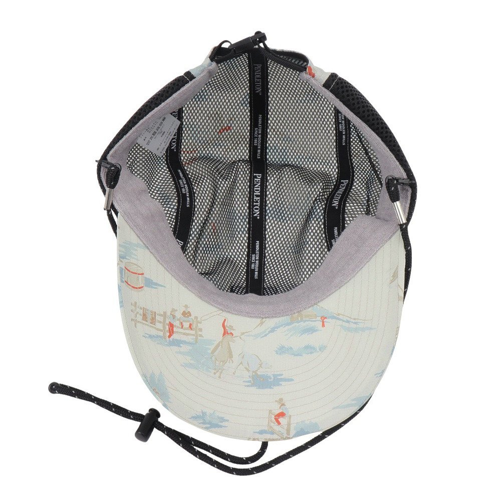 ペンドルトン（PENDLETON）（メンズ、レディース）帽子 キャップ トレッキング 登山 ECOPET プリント PDT-000-261011 OWHT