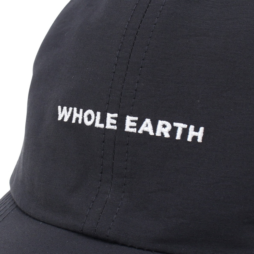 ホールアース（Whole Earth）（レディース）帽子 トレッキング 登山 ベーシックキャップ WE2SDZ44 NVY