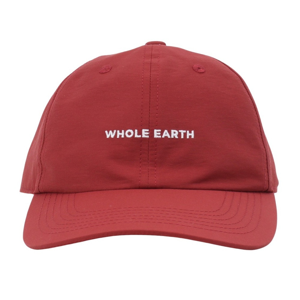 ホールアース（Whole Earth）（レディース）帽子 トレッキング 登山 ベーシックキャップ WE2SDZ44 RBRN
