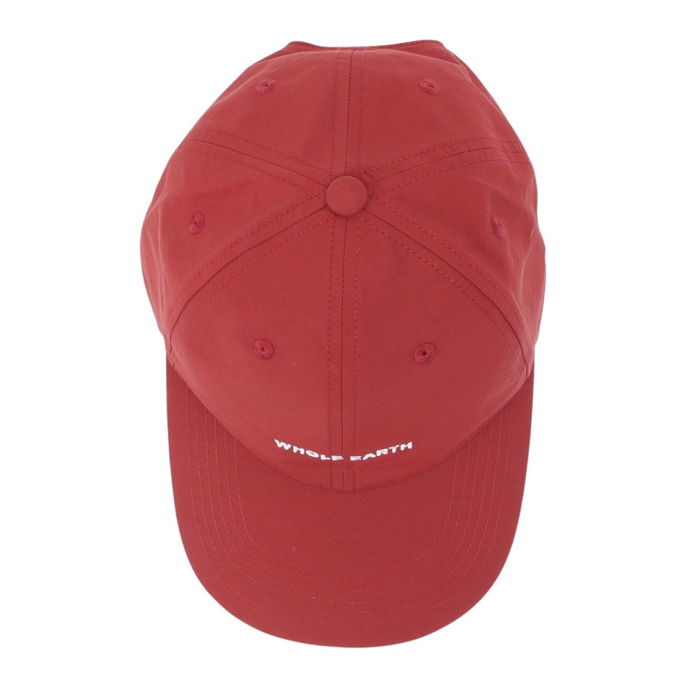 ホールアース（Whole Earth）（レディース）帽子 トレッキング 登山 ベーシックキャップ WE2SDZ44 RBRN