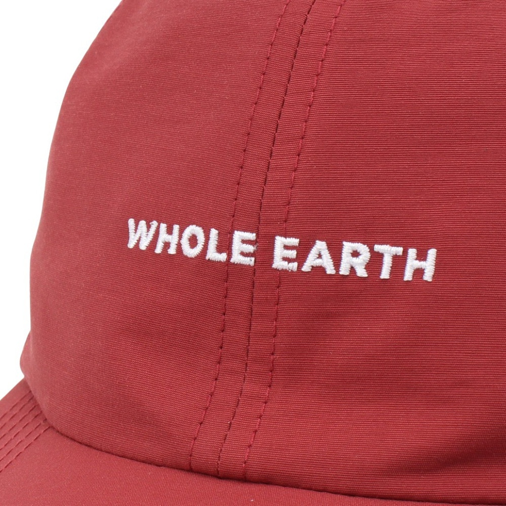 ホールアース（Whole Earth）（レディース）帽子 トレッキング 登山 ベーシックキャップ WE2SDZ44 RBRN