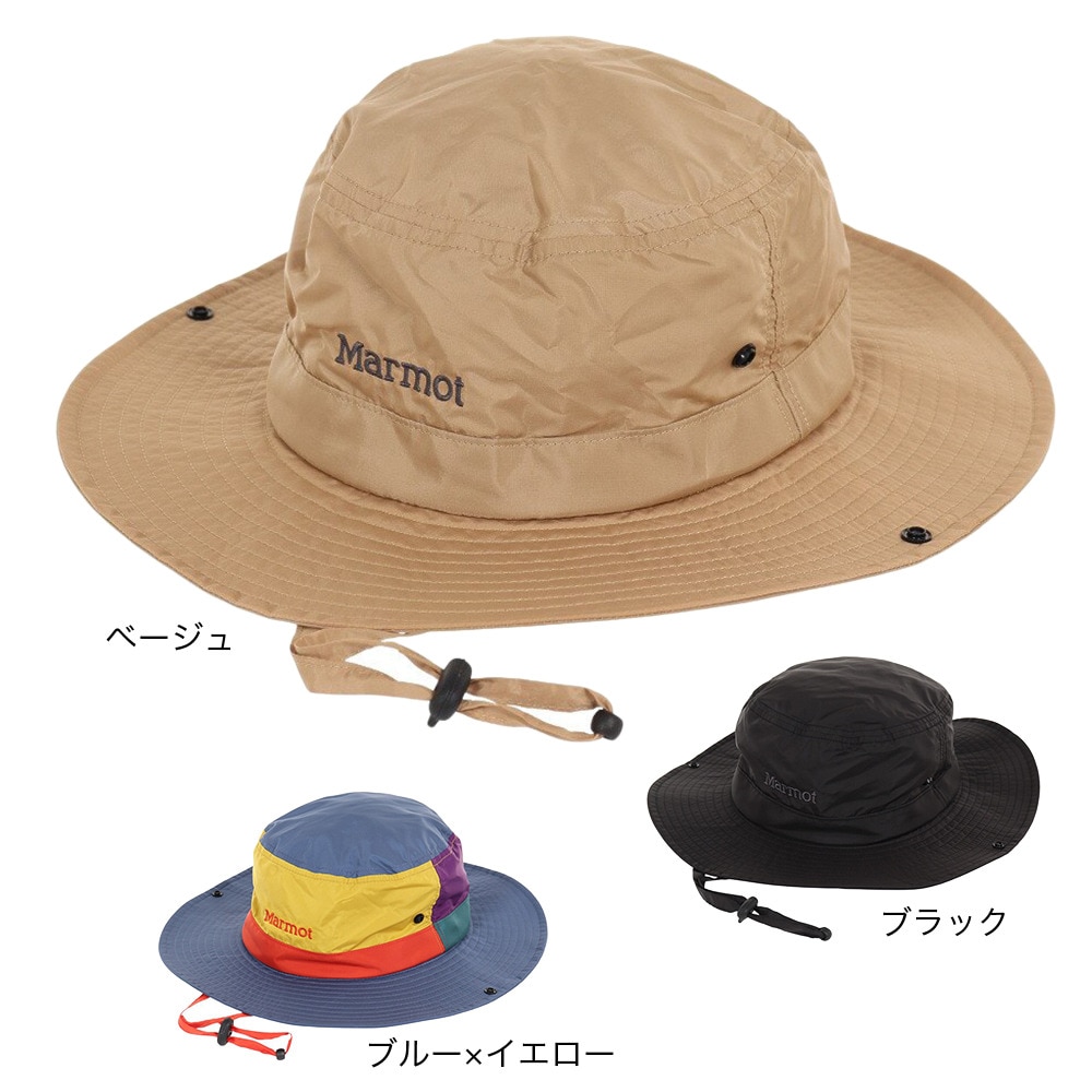 マーモット（Marmot）（メンズ、レディース）帽子 ハット トレッキング 登山 BC ワークハット TOAUJC50 BK