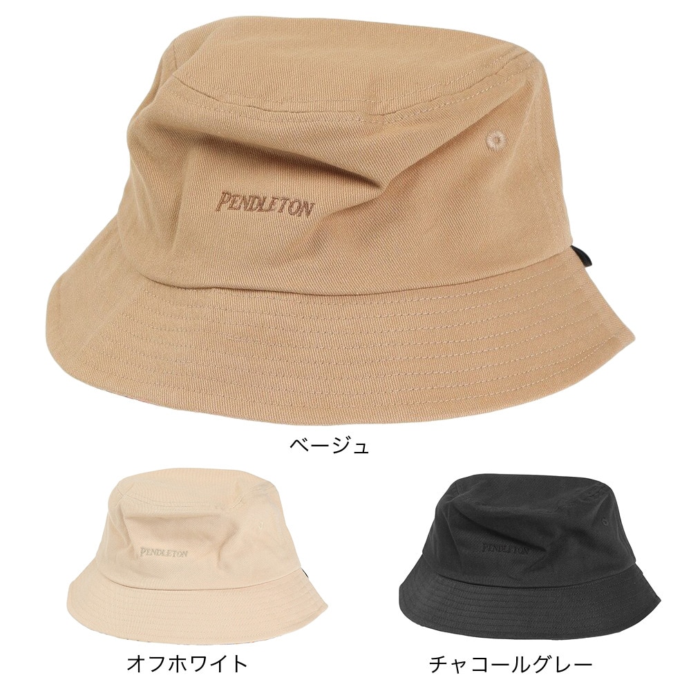 ペンドルトン（PENDLETON）（メンズ）帽子 ハット コットンツイルハット PDT-000-231014 OWHT オフホワイト UV