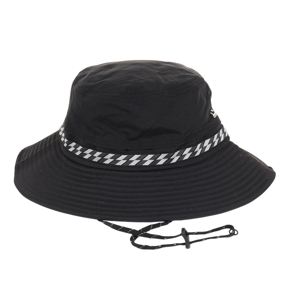 ロジャーエーガー（ROGEREGGER）（メンズ）帽子 バケットハット ベンチレーションテープハット RE23SST5700001 BLK ブラック UV