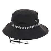 ロジャーエーガー（ROGEREGGER）（メンズ）帽子 バケットハット ベンチレーションテープハット RE23SST5700001 BLK ブラック