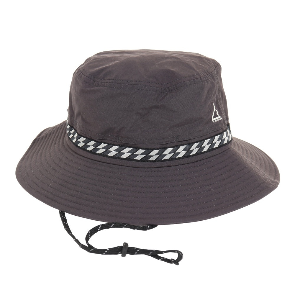 ロジャーエーガー（ROGEREGGER）（メンズ）帽子 バケットハット ベンチレーションテープハット RE23SST5700001 CGRY チャコールグレー UV