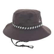 ロジャーエーガー（ROGEREGGER）（メンズ）帽子 バケットハット ベンチレーションテープハット RE23SST5700001 CGRY チャコールグレー