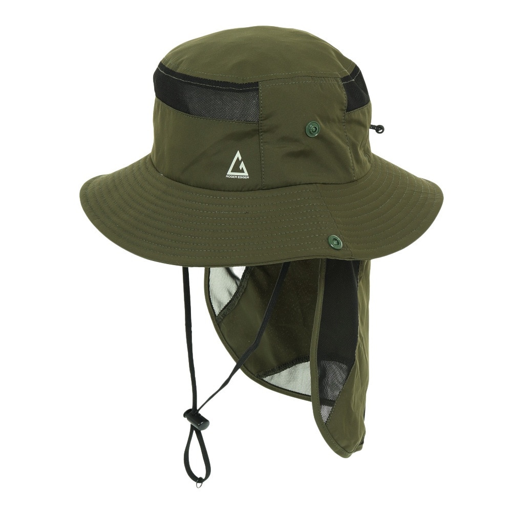 ロジャーエーガー（ROGEREGGER）（メンズ）帽子 ハット サンシェードハット RE23SST5700003 OLIVE オリーブ UV