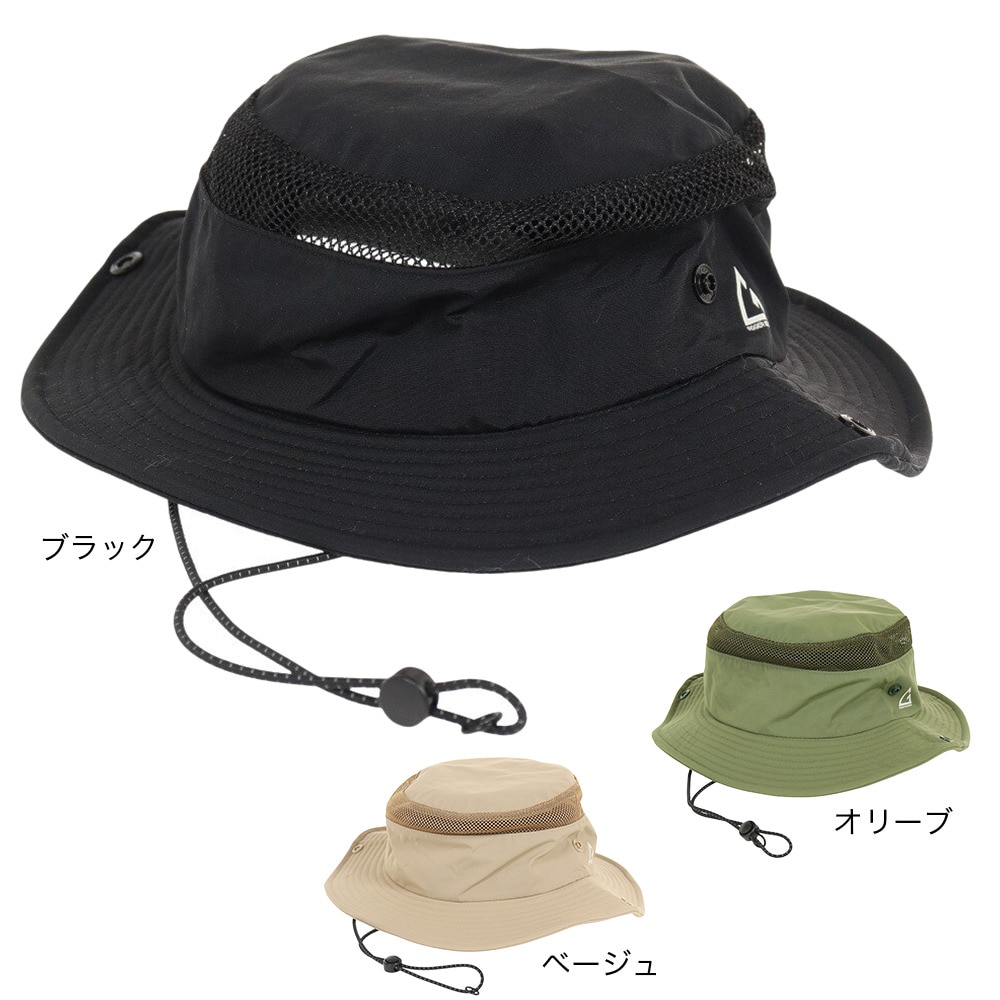 ロジャーエーガー（ROGEREGGER）（メンズ）スイスブランド UPF50+ 接触冷感 防臭 ブリーザブルハット RE23SST5700009 BEG ベージュ