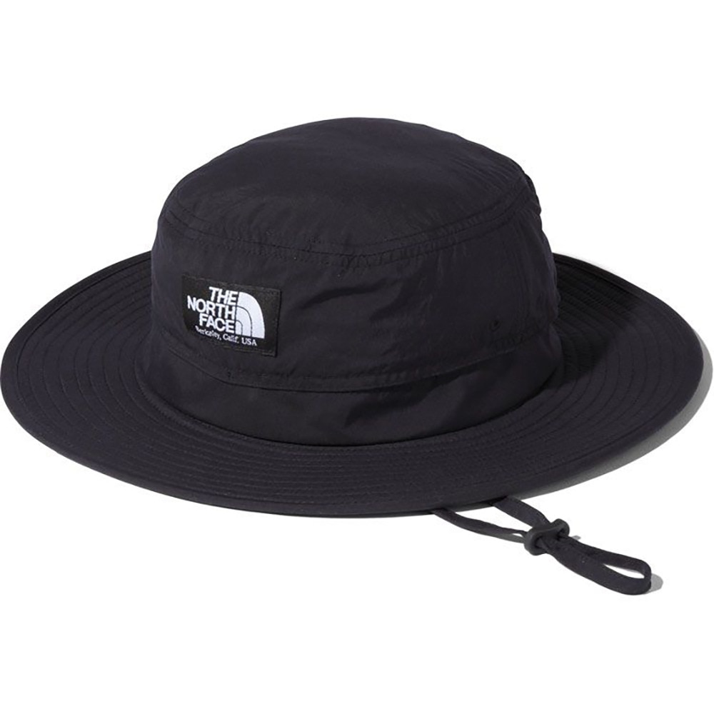 ザ・ノース・フェイス（THE NORTH FACE）（メンズ、レディース）UV カット 軽量 速乾 サイズ調整可能 ホライズンハット NN02336 K ブラック 帽子 トレッキング