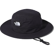 ノースフェイス（THE NORTH FACE）（メンズ）帽子 ハット ホライズンハット NN02336 K ブラック 春 紫外線対策 UVカット 紐付き帽子 サイズ調整 アウトドア