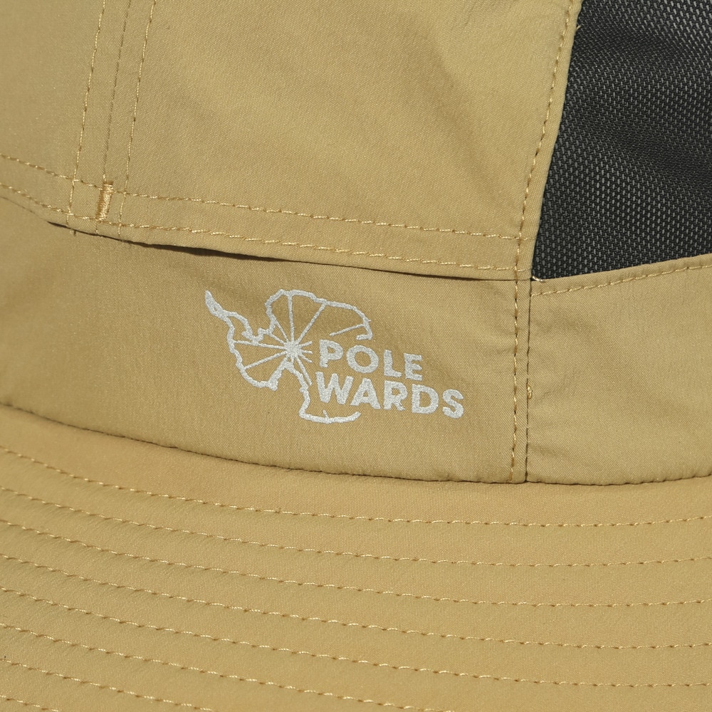 POLEWARDS（メンズ）帽子 ハット ベンチレーションボールハット PW2PFB03 BEG ベージュ