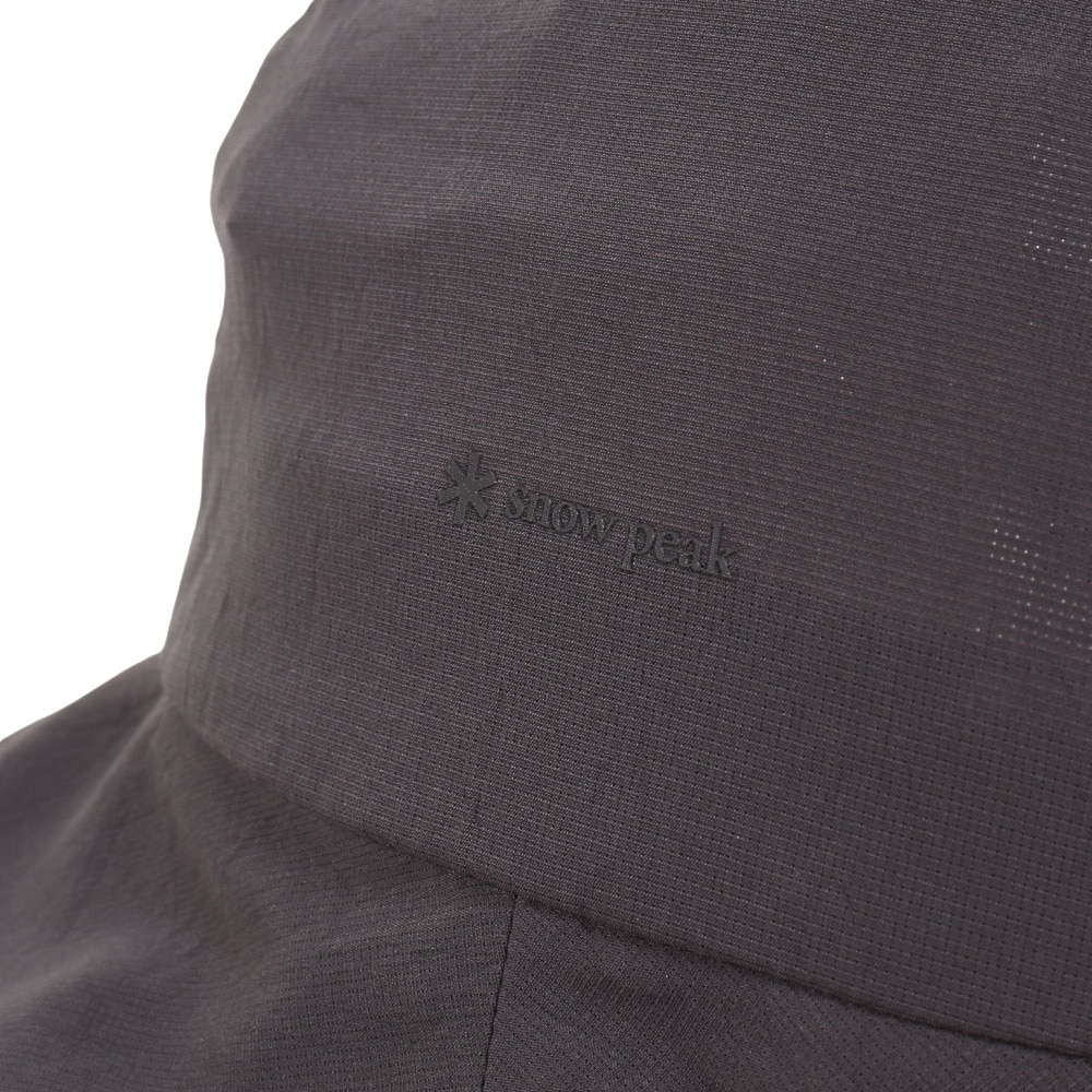 スノーピーク（snow peak）（メンズ、レディース）帽子 ハット Breathable クイックドライハット AC-23SU00301AS ダークグレー UV