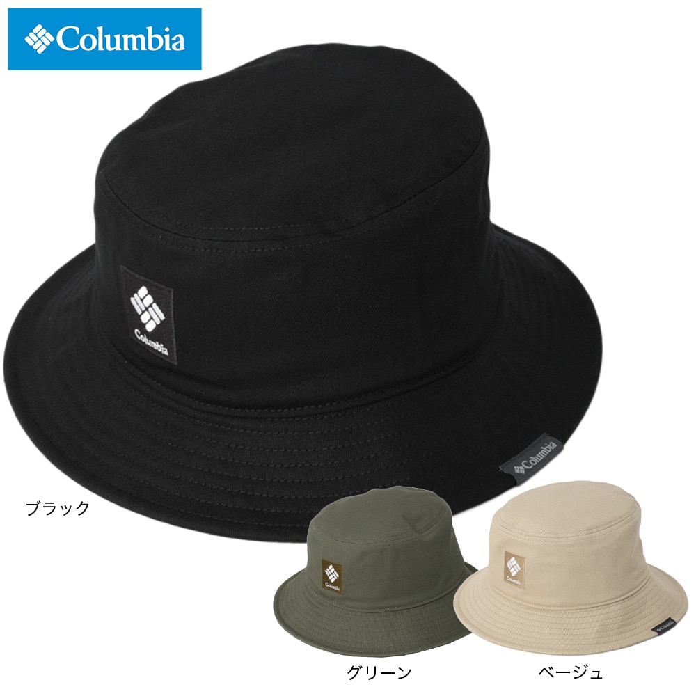 コロンビア（Columbia）（メンズ）帽子 ハット トレッキング 登山 プエブロコーブ バケット PU5686 397 グリーン UV対策 熱中症対策