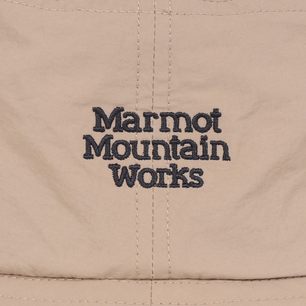 マーモット（Marmot）（メンズ）帽子 トレッキング 登山 MMW コード バケット ハット TSSUE411-BEG UV