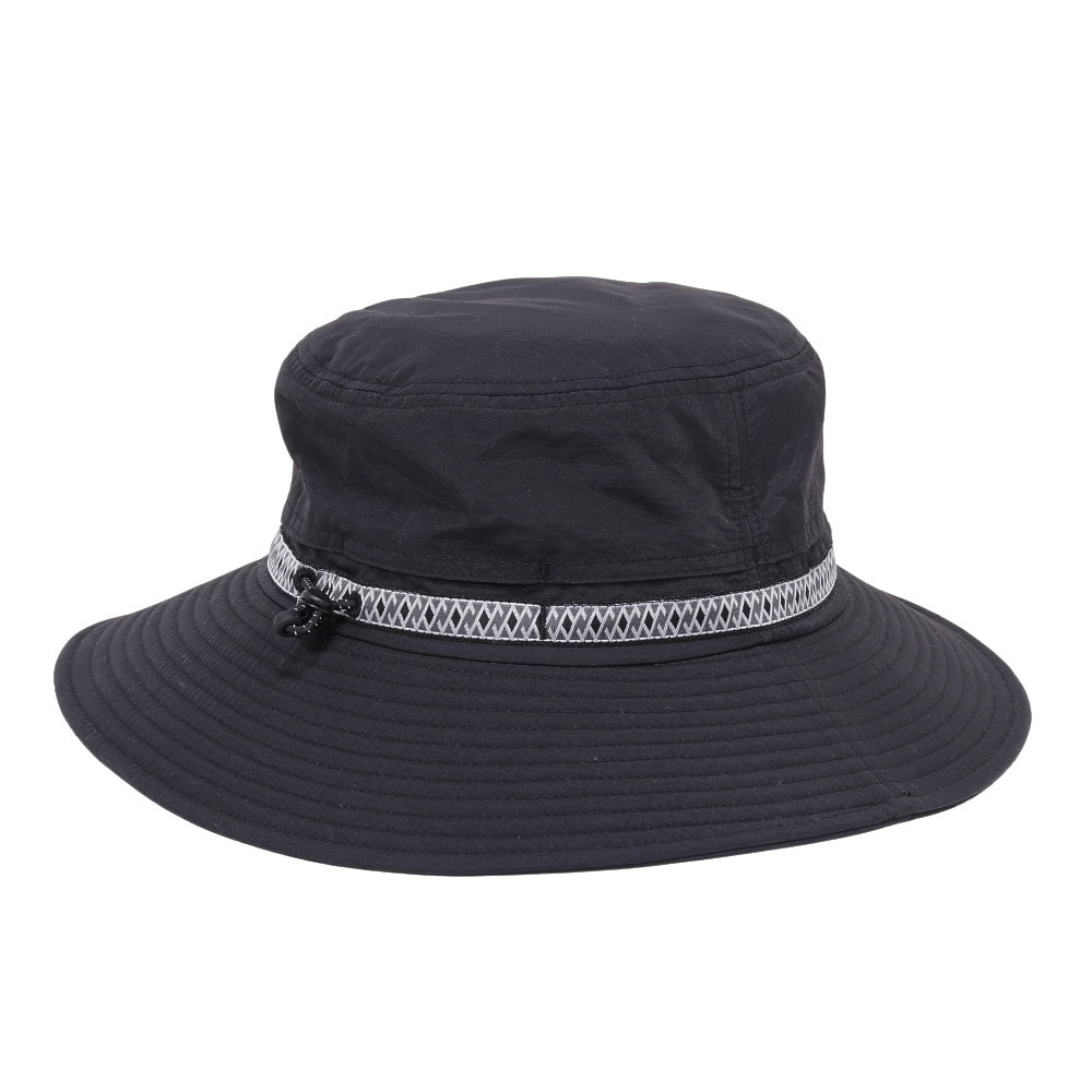 ロジャーエーガー（ROGEREGGER）（メンズ）UV カット ひんやり 吸汗速乾 帽子 ハット トレッキング 登山 VENTILATION HAT RE24SST5700024 BLK UV