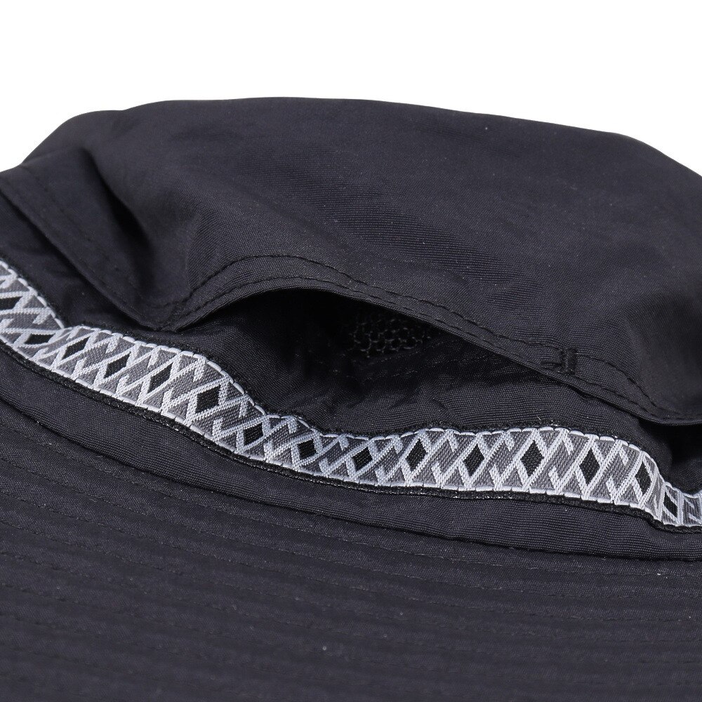 ロジャーエーガー（ROGEREGGER）（メンズ）UV カット ひんやり 吸汗速乾 帽子 ハット トレッキング 登山 VENTILATION HAT RE24SST5700024 BLK UV