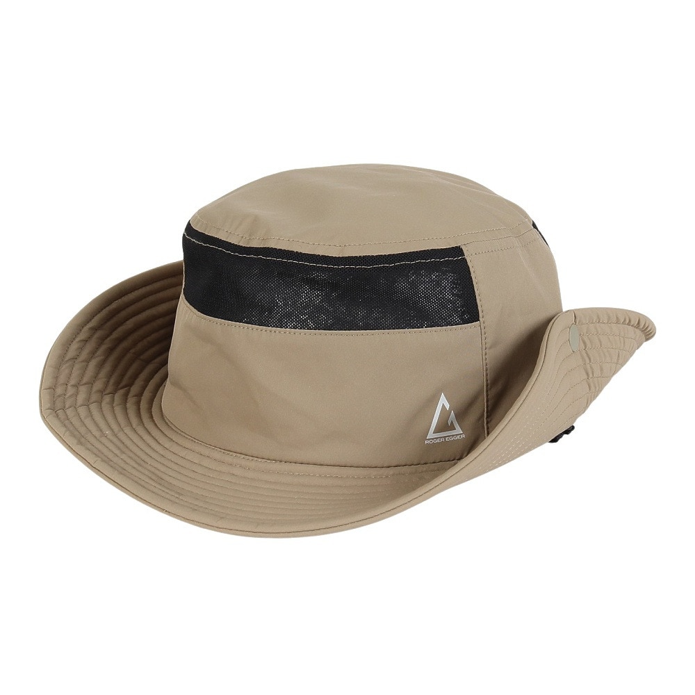 ロジャーエーガー（ROGEREGGER）（メンズ）UV カット ひんやり 吸汗速乾 帽子 ハット トレッキング 登山 SUNSHADE HAT RE24SST5700026 BEG UV