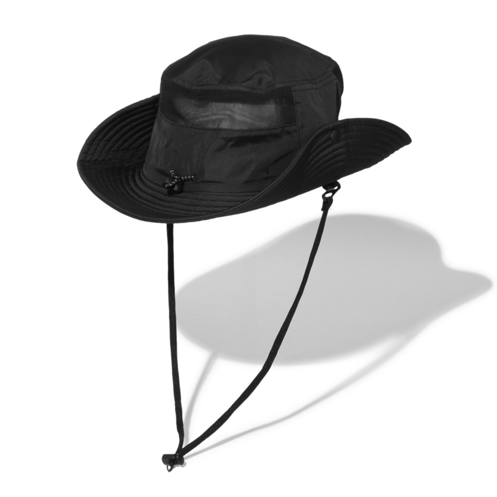 ロジャーエーガー（ROGEREGGER）（メンズ）UV カット ひんやり 吸汗速乾 帽子 ハット トレッキング 登山 SUNSHADE HAT RE24SST5700026 BLK UV