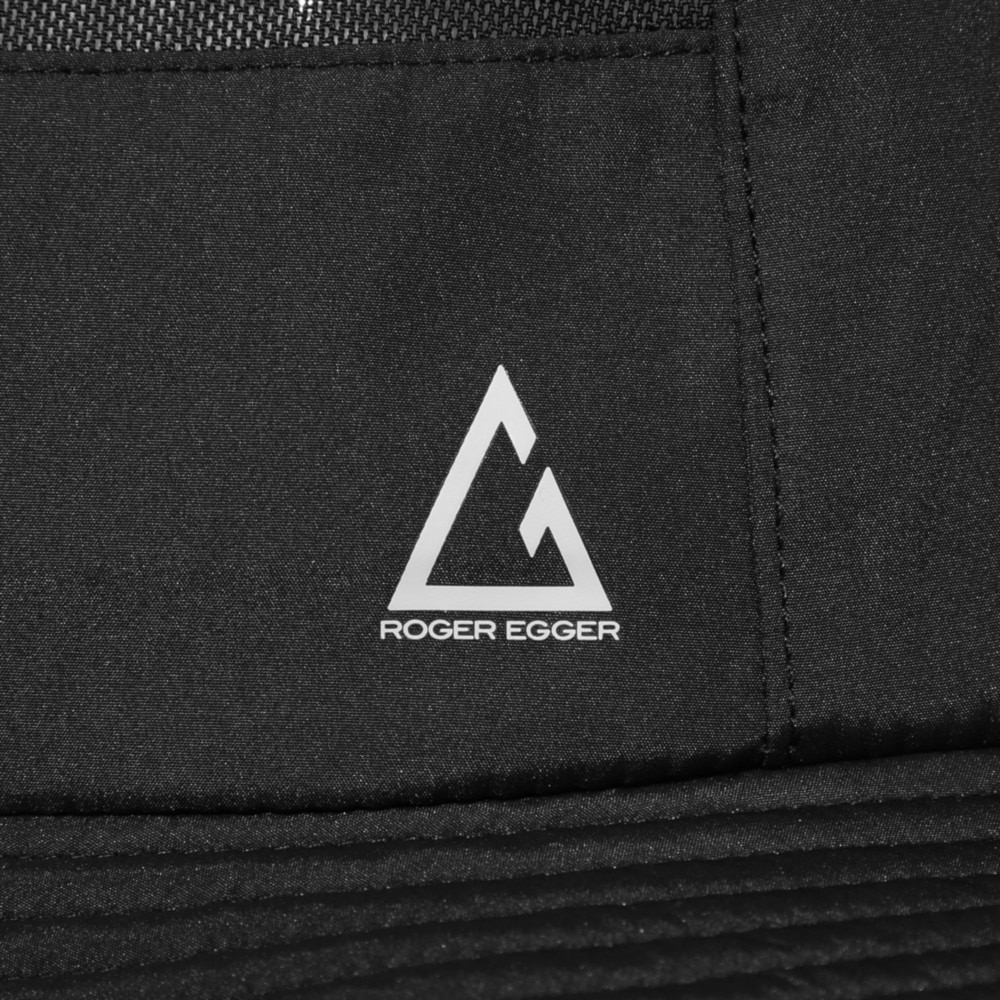 ロジャーエーガー（ROGEREGGER）（メンズ）UV カット ひんやり 吸汗速乾 帽子 ハット トレッキング 登山 SUNSHADE HAT RE24SST5700026 BLK UV