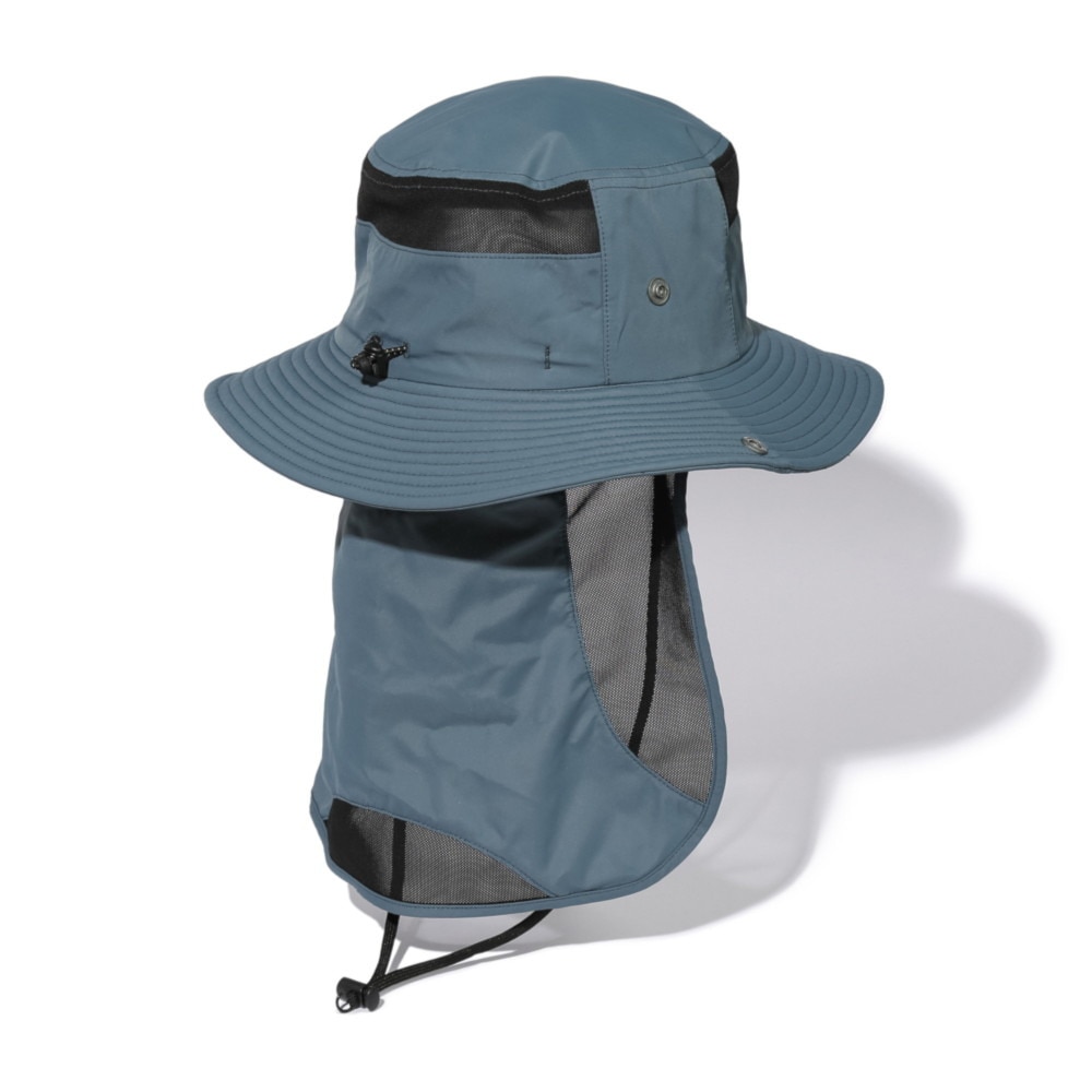 ロジャーエーガー（ROGEREGGER）（メンズ）UV カット ひんやり 吸汗速乾 帽子 ハット トレッキング 登山 SUNSHADE HAT RE24SST5700026 BLU UV