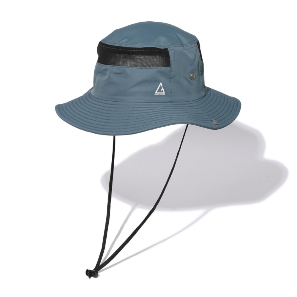 ロジャーエーガー（ROGEREGGER）（メンズ）UV カット ひんやり 吸汗速乾 帽子 ハット トレッキング 登山 SUNSHADE HAT RE24SST5700026 BLU UV