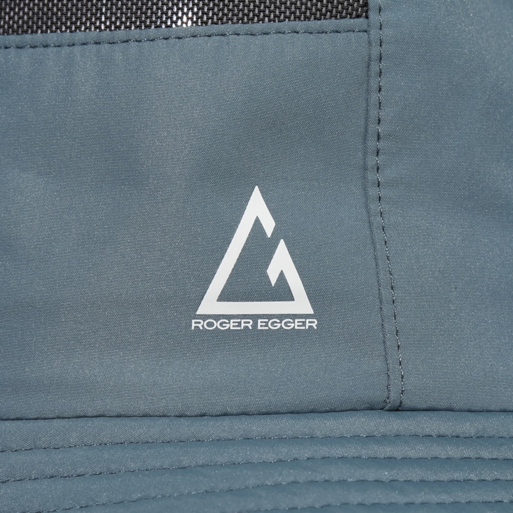 ロジャーエーガー（ROGEREGGER）（メンズ）UV カット ひんやり 吸汗速乾 帽子 ハット トレッキング 登山 SUNSHADE HAT RE24SST5700026 BLU UV
