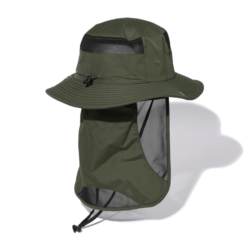 ロジャーエーガー（ROGEREGGER）（メンズ）UV カット ひんやり 吸汗速乾 帽子 ハット トレッキング 登山 SUNSHADE HAT RE24SST5700026 OLIVE UV