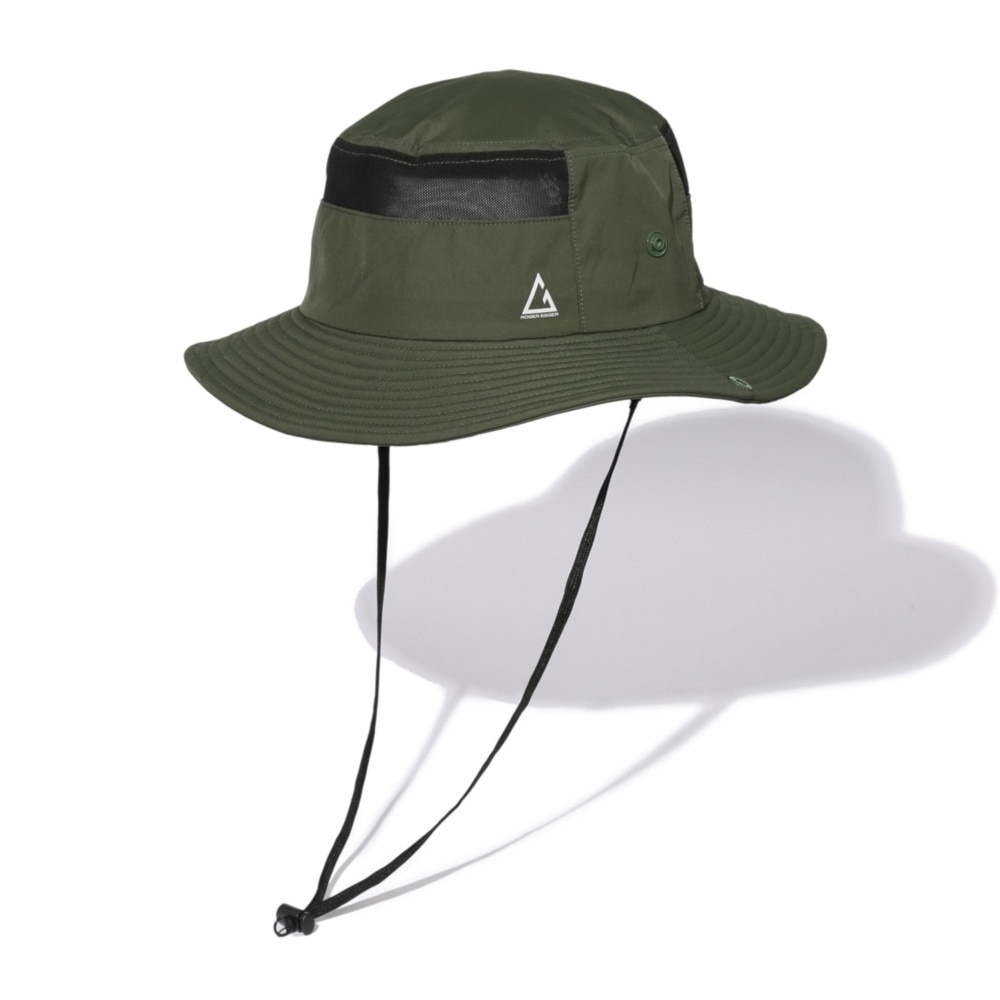 ロジャーエーガー（ROGEREGGER）（メンズ）UV カット ひんやり 吸汗速乾 帽子 ハット トレッキング 登山 SUNSHADE HAT RE24SST5700026 OLIVE UV