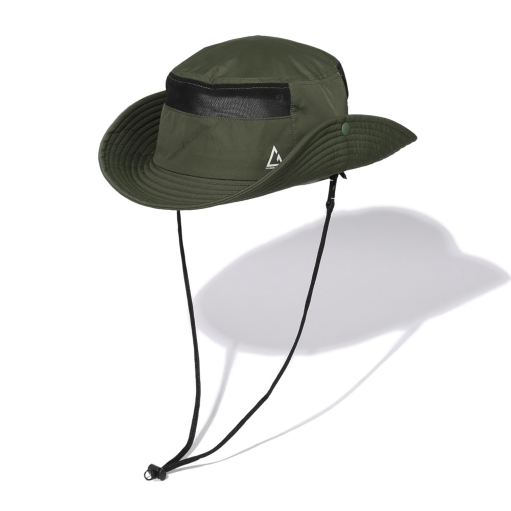 ロジャーエーガー（ROGEREGGER）（メンズ）UV カット ひんやり 吸汗速乾 帽子 ハット トレッキング 登山 SUNSHADE HAT RE24SST5700026 OLIVE UV