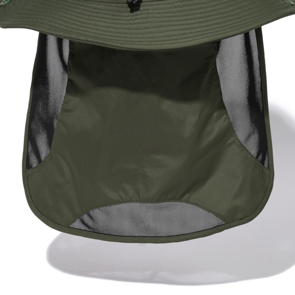 ロジャーエーガー（ROGEREGGER）（メンズ）UV カット ひんやり 吸汗速乾 帽子 ハット トレッキング 登山 SUNSHADE HAT RE24SST5700026 OLIVE UV