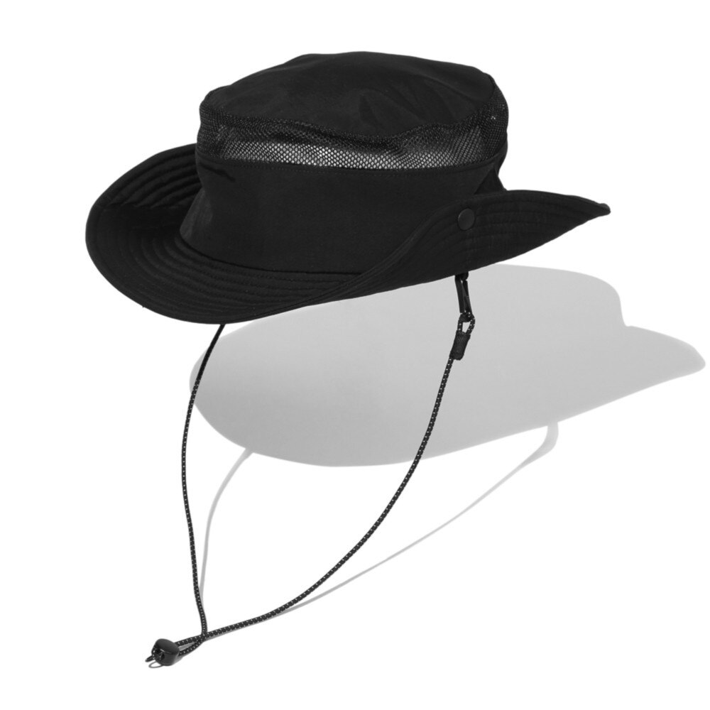 ロジャーエーガー（ROGEREGGER）（メンズ）スイスブランド UV カット ひんやり 吸湿速乾 帽子 ハット トレッキング BREATHABLE HAT RE24SST5700029 BLK