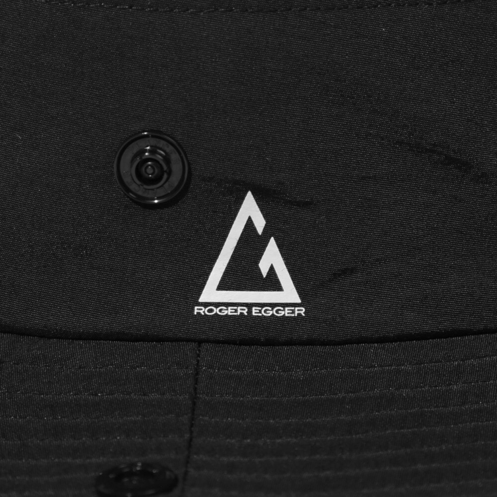 ロジャーエーガー（ROGEREGGER）（メンズ）スイスブランド UV カット ひんやり 吸湿速乾 帽子 ハット トレッキング BREATHABLE HAT RE24SST5700029 BLK