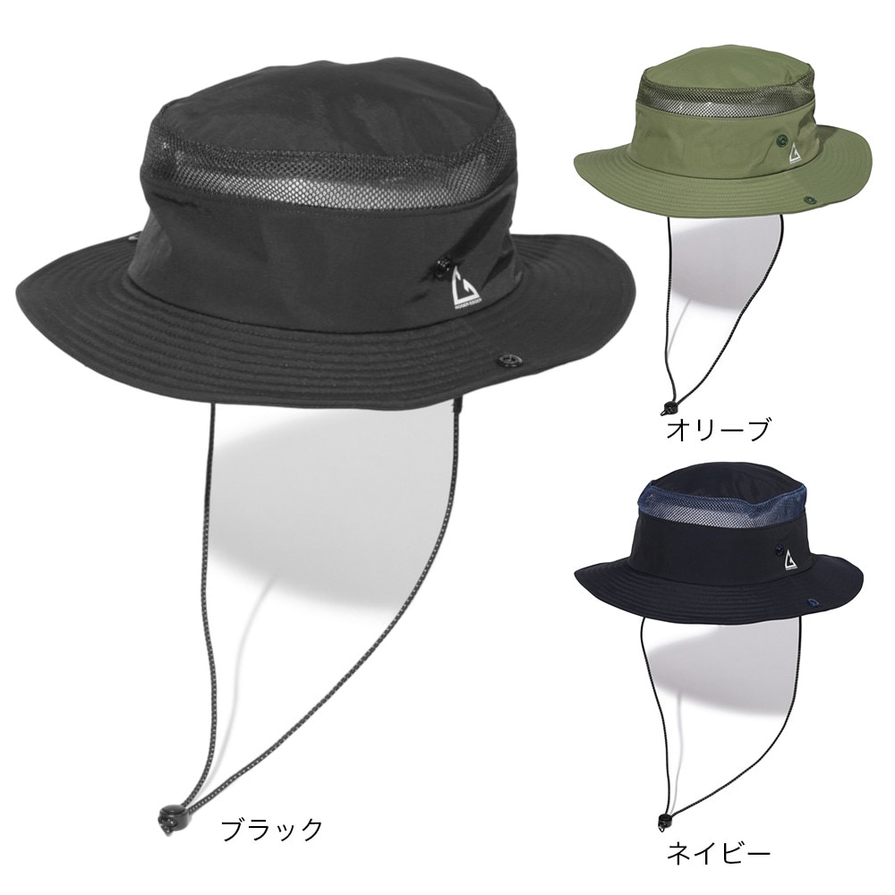 ロジャーエーガー（ROGEREGGER）（メンズ）スイスブランド UV カット ひんやり 吸湿速乾 帽子 ハット トレッキング BREATHABLE HAT RE24SST5700029 NVY