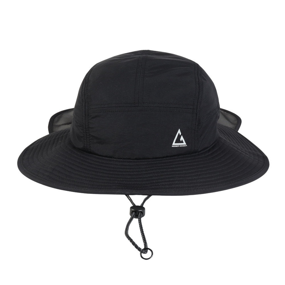 ロジャーエーガー（ROGEREGGER）（メンズ）スイスブランド UVカット 吸汗速乾 帽子 ハット トレッキング 登山 M.SHADE BALL HAT RE24SST5700030 BLK UV