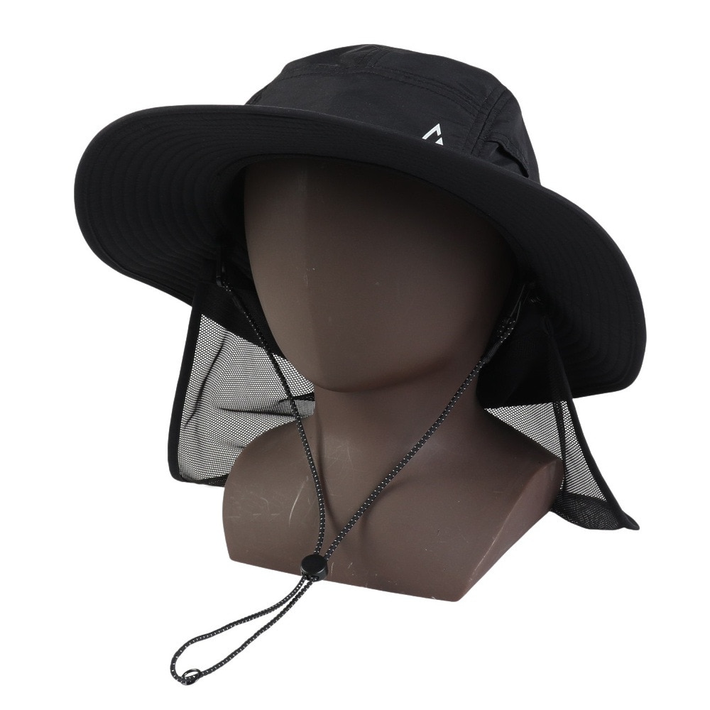 ロジャーエーガー（ROGEREGGER）（メンズ）スイスブランド UVカット 吸汗速乾 帽子 ハット トレッキング 登山 M.SHADE BALL HAT RE24SST5700030 BLK UV