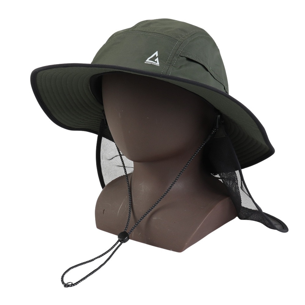 ロジャーエーガー（ROGEREGGER）（メンズ）帽子 ハット トレッキング 登山 M.SHADE BALL HAT RE24SST5700030 OLIVE UV