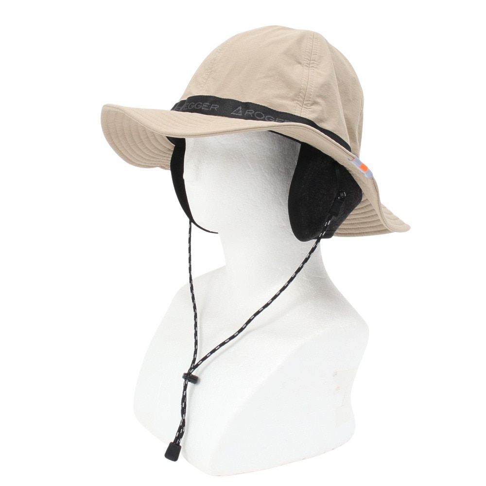 ロジャーエーガー（ROGEREGGER）（メンズ）帽子 トレッキング 登山 EAR カバー ベルト ハット RE24FST5700018 BEG