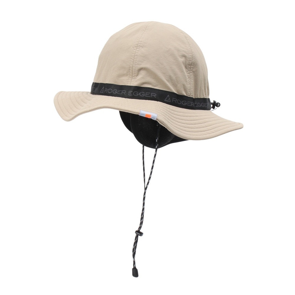 ロジャーエーガー（ROGEREGGER）（メンズ）帽子 トレッキング 登山 EAR カバー ベルト ハット RE24FST5700018 BEG