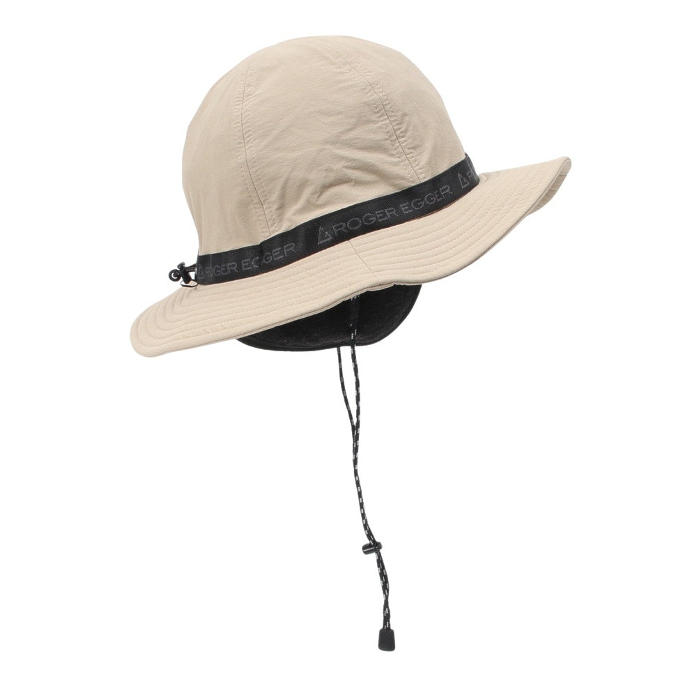 ロジャーエーガー（ROGEREGGER）（メンズ）帽子 トレッキング 登山 EAR カバー ベルト ハット RE24FST5700018 BEG