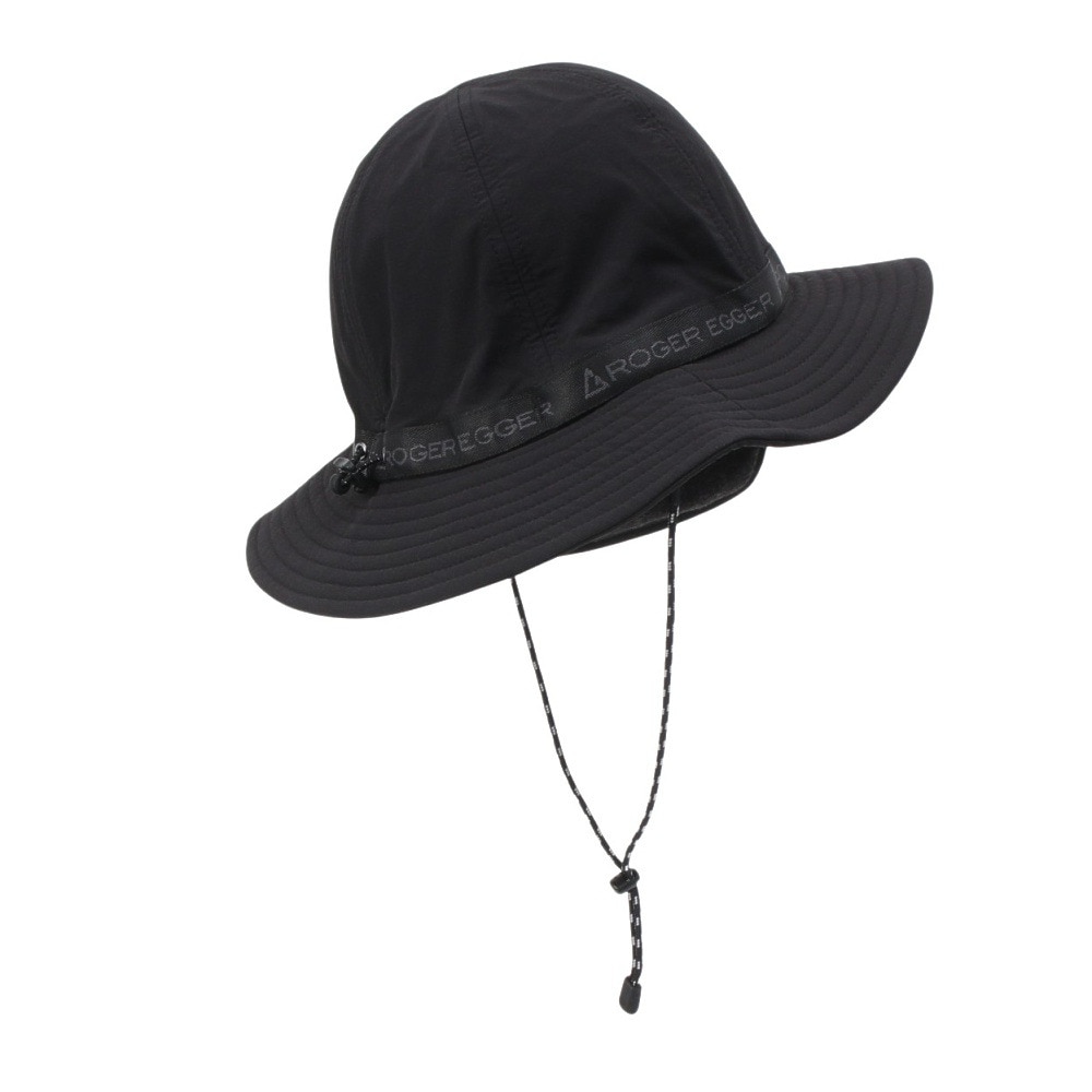 ロジャーエーガー（ROGEREGGER）（メンズ）帽子 トレッキング 登山 EAR カバー ベルト ハット RE24FST5700018 BLK