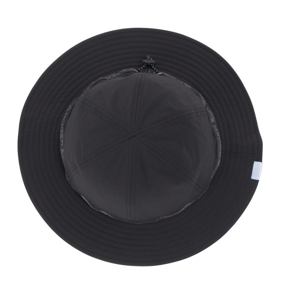 ロジャーエーガー（ROGEREGGER）（メンズ）帽子 トレッキング 登山 EAR カバー ベルト ハット RE24FST5700018 BLK