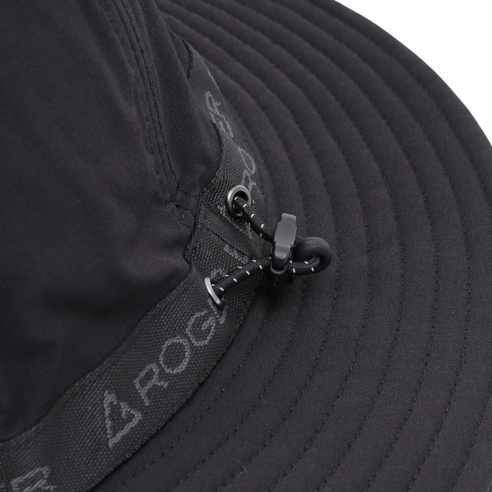 ロジャーエーガー（ROGEREGGER）（メンズ）帽子 トレッキング 登山 EAR カバー ベルト ハット RE24FST5700018 BLK