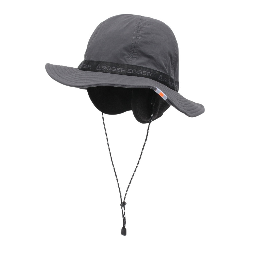 ロジャーエーガー（ROGEREGGER）（メンズ）帽子 トレッキング 登山 EAR カバー ベルト ハット RE24FST5700018 CGRY