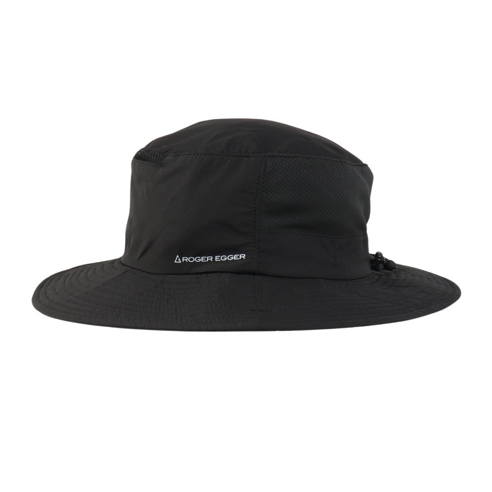 ロジャーエーガー（ROGEREGGER）（メンズ、レディース）帽子 ハット トレッキング 登山 H INS SUNSHADE HAT RE25SST5700021 BLK