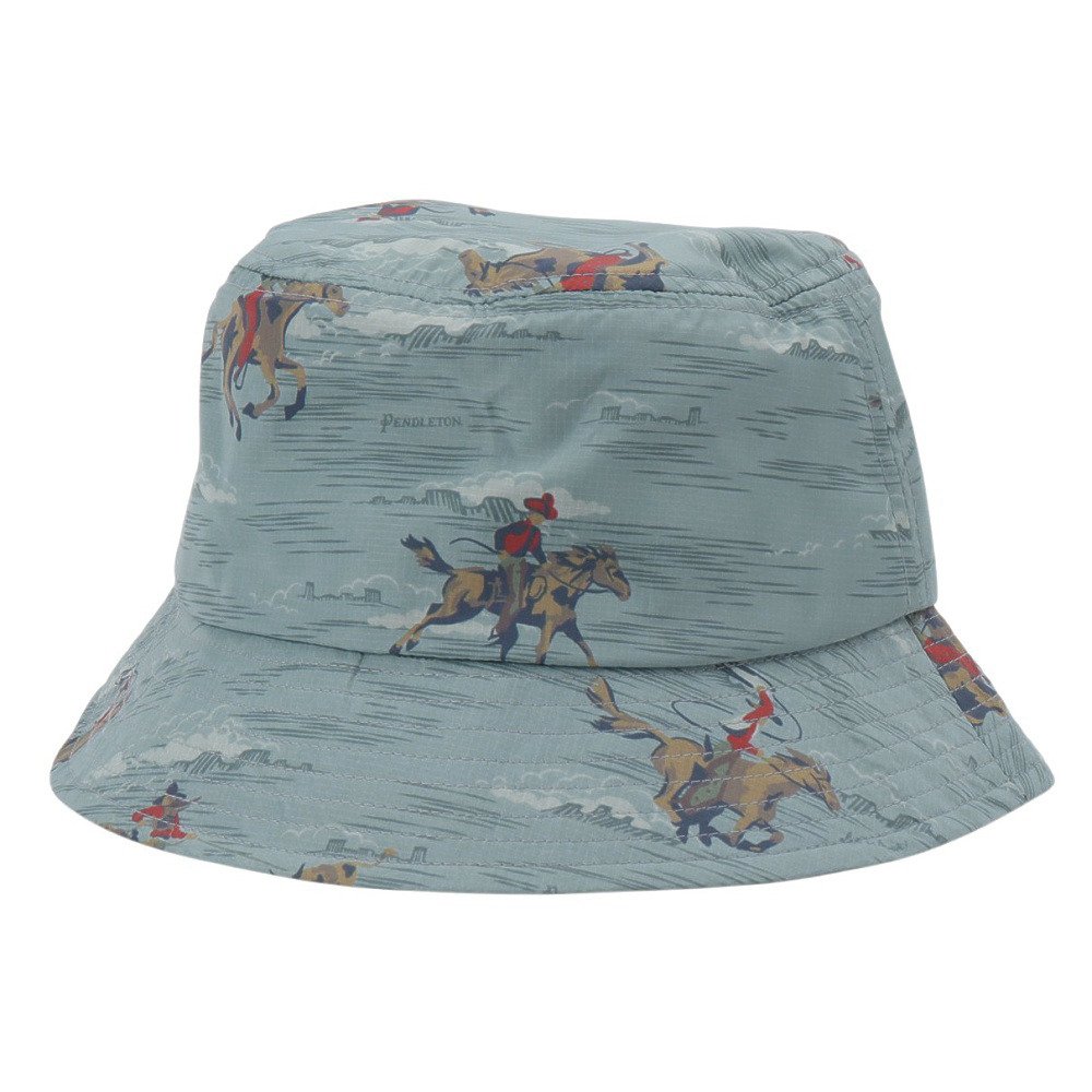 ペンドルトン（PENDLETON）（メンズ、レディース）帽子 ハット トレッキング 登山 ECOPET プリント PDT-000-261012 BLU