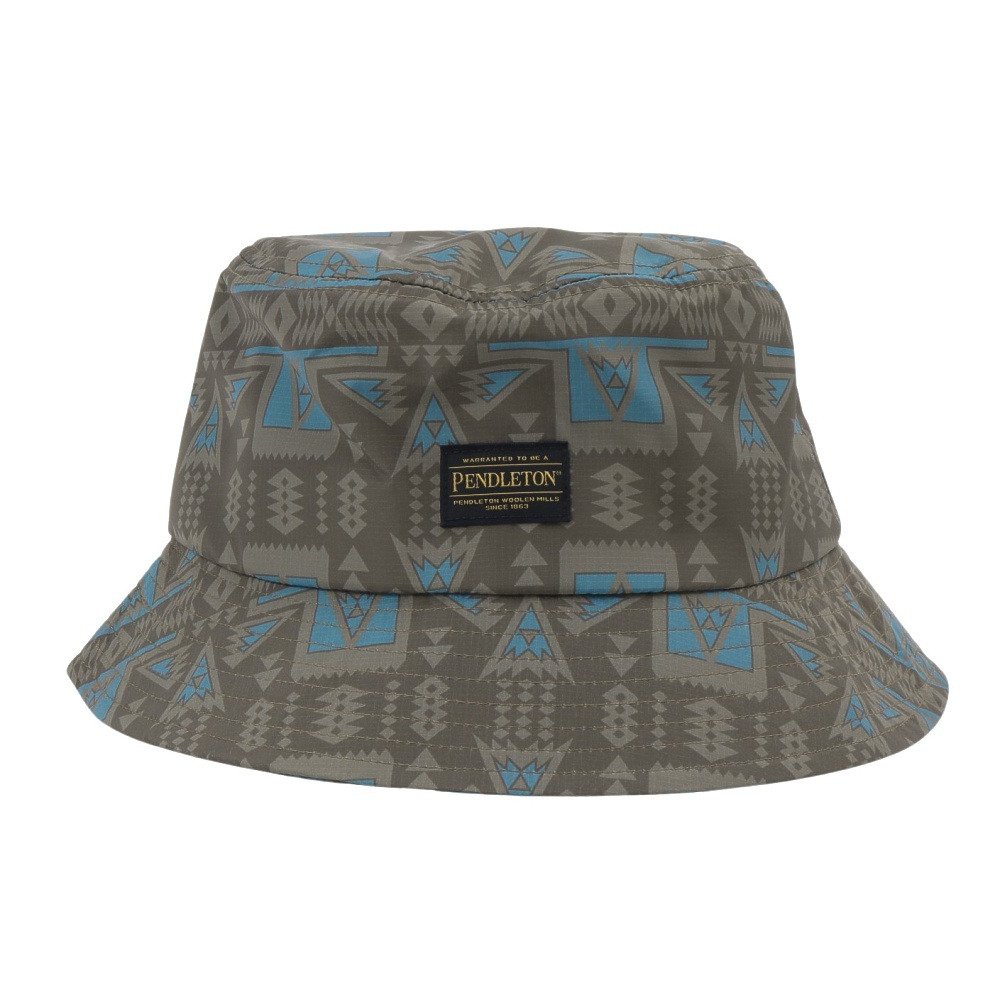ペンドルトン（PENDLETON）（メンズ、レディース）帽子 ハット トレッキング 登山 ECOPET プリント PDT-000-261012 BRN