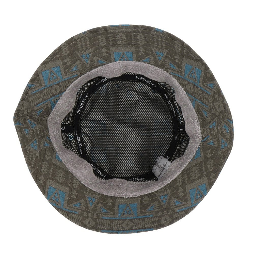 ペンドルトン（PENDLETON）（メンズ、レディース）帽子 ハット トレッキング 登山 ECOPET プリント PDT-000-261012 BRN