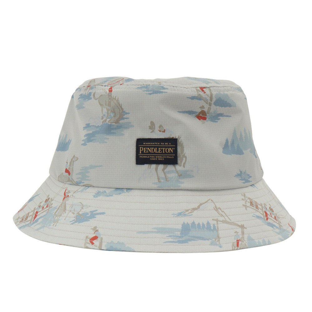 ペンドルトン（PENDLETON）（メンズ、レディース）帽子 ハット トレッキング 登山 ECOPET プリント PDT-000-261012 OWHT