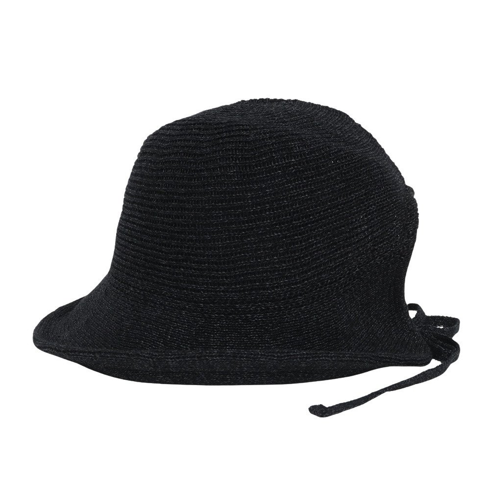 ホールアース（Whole Earth）（レディース）帽子 トレッキング 登山 サーモハット WE2VDZ82 BLK